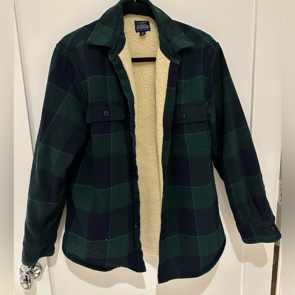 JCEW Factory  Men’s Sherpa Lined Flannel